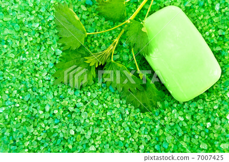 Salt of the green with soap and nettles 7007425