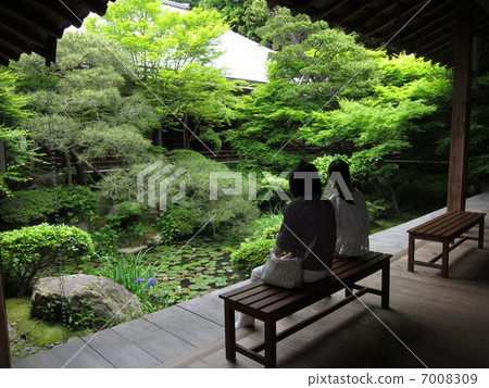 Kyoto of fresh green 7008309