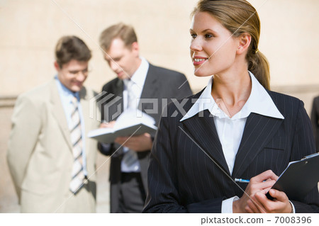 Busy businesswoman Busy businesswoman 7008396