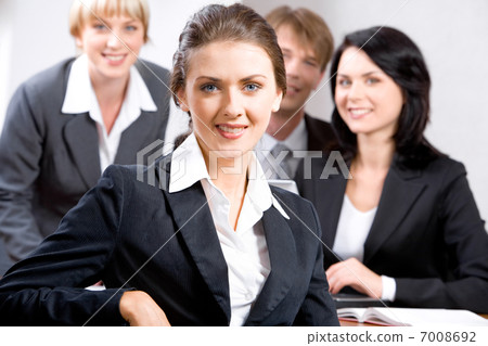 Confident leader Confident leader 7008692
