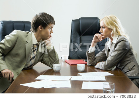 Tense negotiations Tense negotiations 7008828