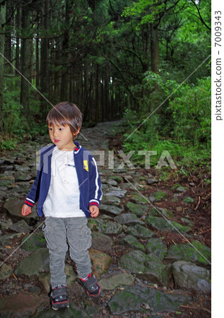 箱根老路和兒童 7009343