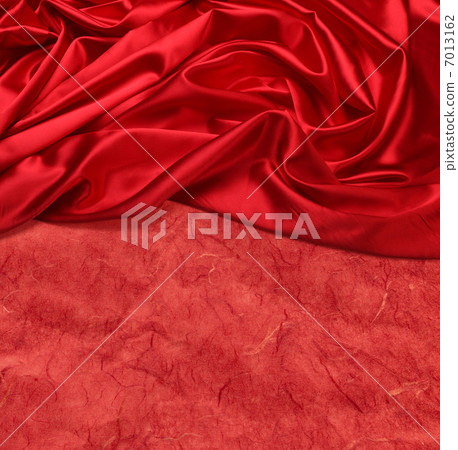red silk fabric background 7013162