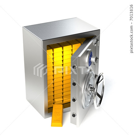 打開保險箱和金條 打開保險箱和金條 7013816