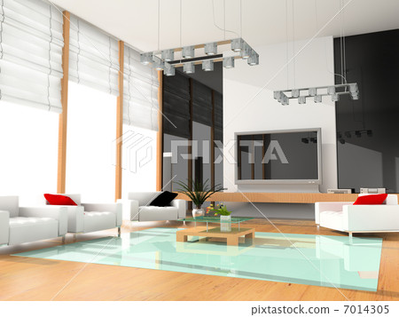 Modern hotel room 7014305