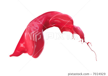 paint splash isolated on white background paint splash isolated on white background 7014929