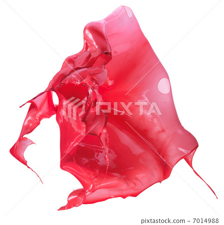 Isolated shot of paint splashing 7014988