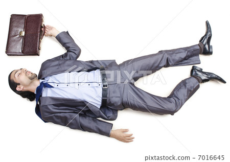 Dead businessman on the floor Dead businessman on the floor 7016645