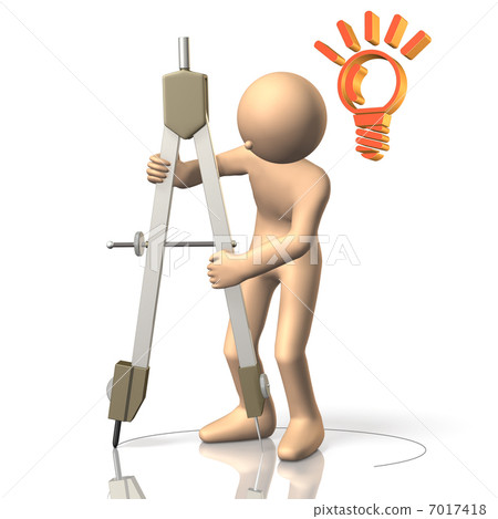 抽象3DCG例證設計 抽象3DCG例證設計 7017418