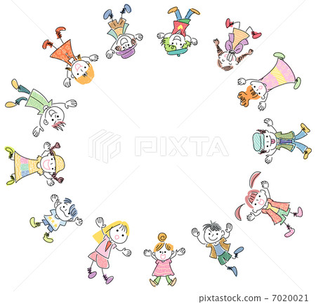 圈中的孩子 7020021