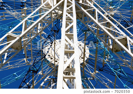 Background from metal construction 7020350