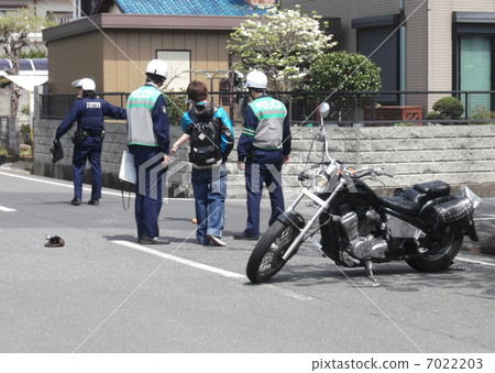 A traffic accident occurred 7022203