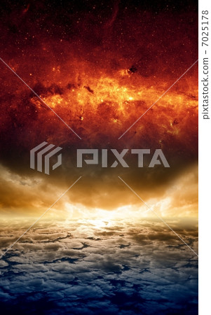 Dramatic apocalyptic background 7025178