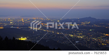 Night view from Yoneoyama Observatory Night view from Yoneoyama Observatory 7025653