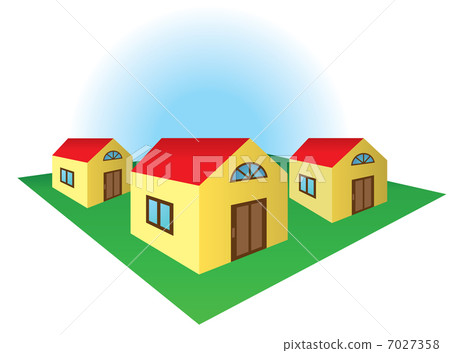 Houses on the corner 7027358