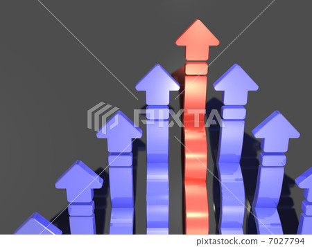 3D rendered image depicting competition 7027794