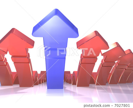 3D rendering image depicting leap forward 7027801