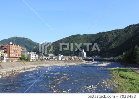 從Gero橋的Hida河 7028488