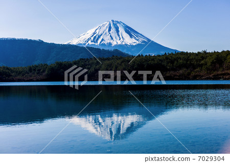 從西湖看到的富士山 從西湖看到的富士山 7029304