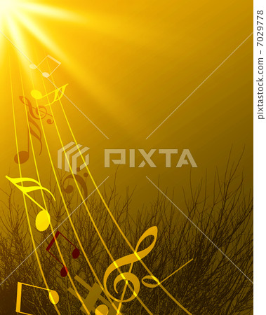 Music notation music sheet treble clef 7029778