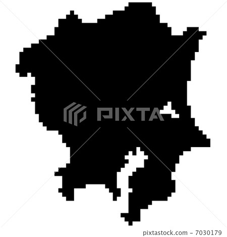 關東地圖(白背) 關東地圖(白背) 7030179