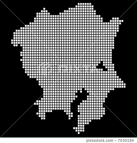 關東地圖(黑背) 關東地圖(黑背) 7030184