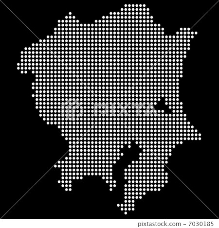 關東地圖(黑背) 關東地圖(黑背) 7030185