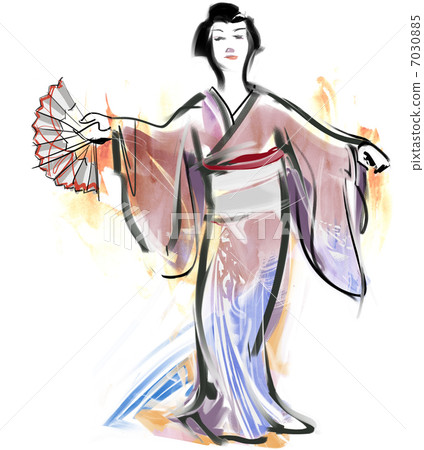 Japanese dance 7030885