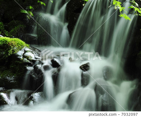 Clean current waterfall Clean current waterfall 7032097