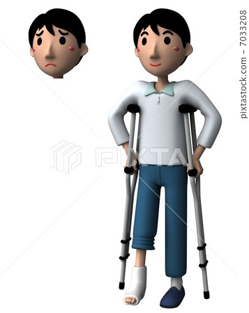 Bone fracture (with facial parts) 7033208