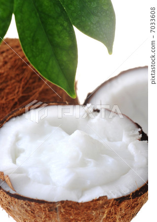 broken ripe coconut 7033608