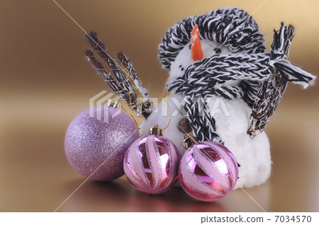 snowman with christmas stuff snowman with christmas stuff 7034570