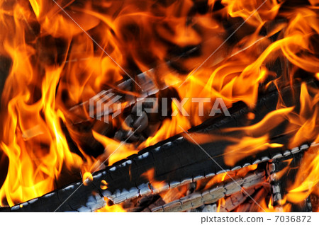 Burning down fire Burning down fire 7036872