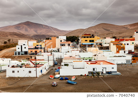 Fishing village 7040740