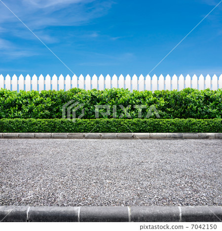 Road and fence 7042150