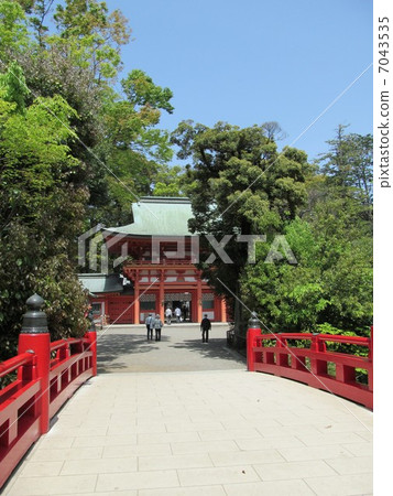 大宮冰川神社多哥門和Kamihashi 大宮冰川神社多哥門和Kamihashi 7043535