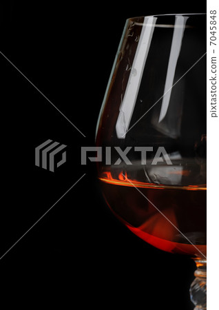 brandy in glass 7045848