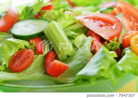 salad with vegetable salad with vegetable 7047307
