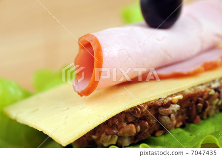 Sandwich with ham 7047435