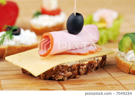 Sandwich with ham Sandwich with ham 7049284