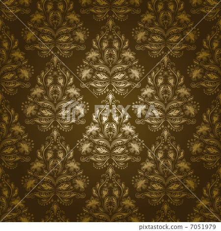 damask seamless floral pattern 7051979