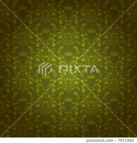 damask seamless floral pattern 7051980