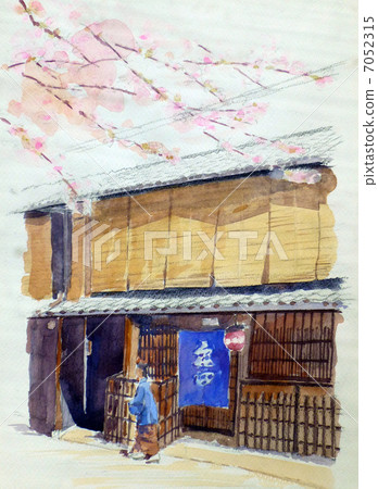 Spring Gion in Kyoto Shinbashi City Sakura in Odori Gion Cherry blossoms in Kyoto 7052315
