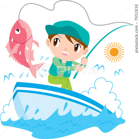 fishing - Stock Illustration [7052838] - PIXTA