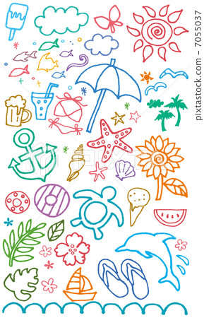 夏天的例證 夏天的例證 7055037