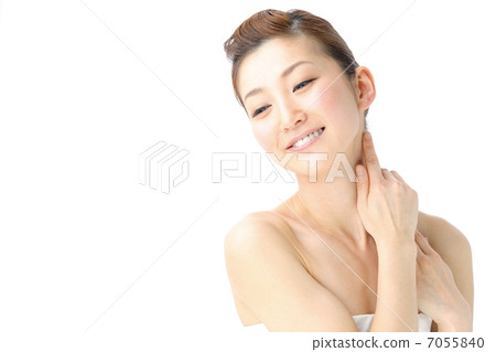 我把手放在美容,肩膀,脖子上 我把手放在美容,肩膀,脖子上 7055840