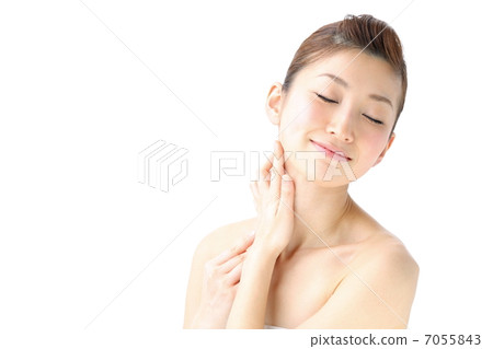 我把手放在美容,肩膀,脖子上 我把手放在美容,肩膀,脖子上 7055843