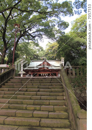 Komiya Shinto shrine Aso Saka shrine power spot 7057553