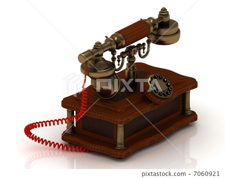 Old decorative telephone 7060921