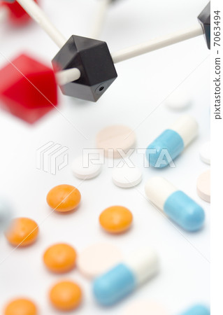 科學·醫學形象〜製藥與分子模型〜 7063494